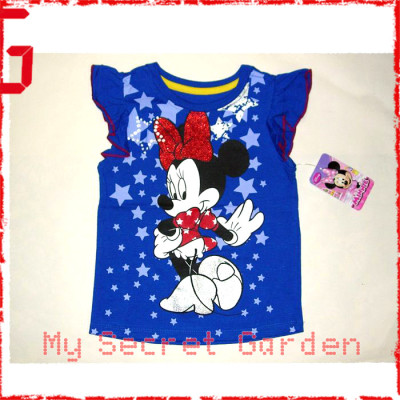 Minnie Mouse - Disney Royal Blue GIRL Toddler Sleeveless Top Official T shirt ( 24 months )  ***READY TO SHIP from Hong Kong*** Minnie Mouse - Disney Royal Blue GIRL Toddler Sleeveless Top Official T shirt ( 24 months )  ***READY TO SHIP from Hong Kong***